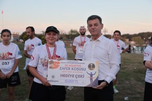 30 Ağustos Zafer Koşusu Düzenlendi